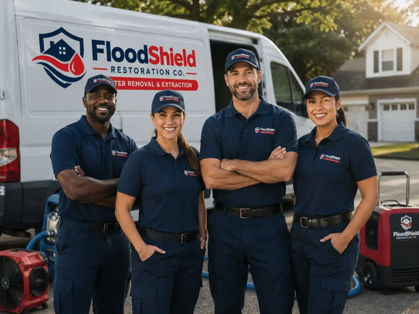 Flood Damage Restoration company in Downs, IL