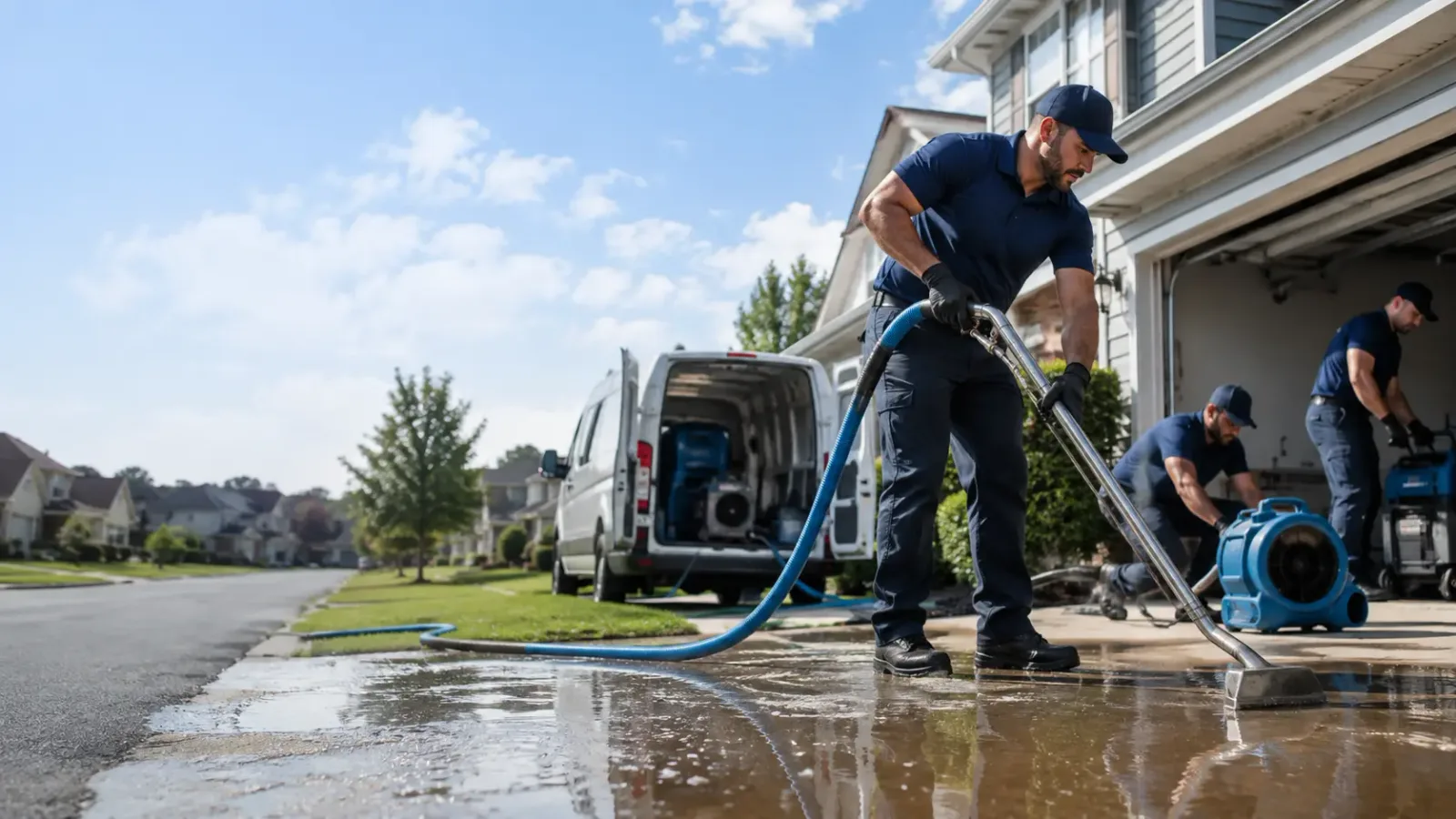 Flood Damage Restoration in Downs, IL